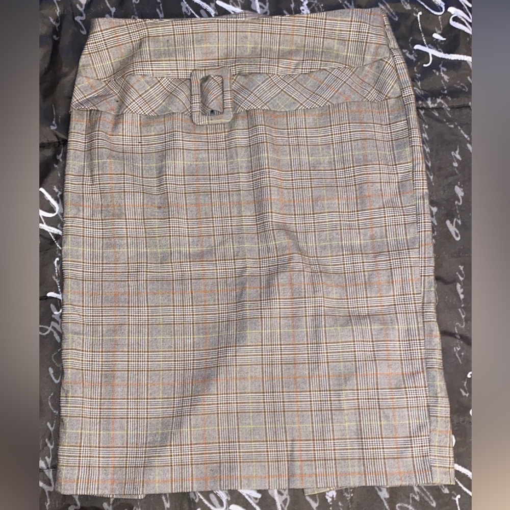 Plaid skirt